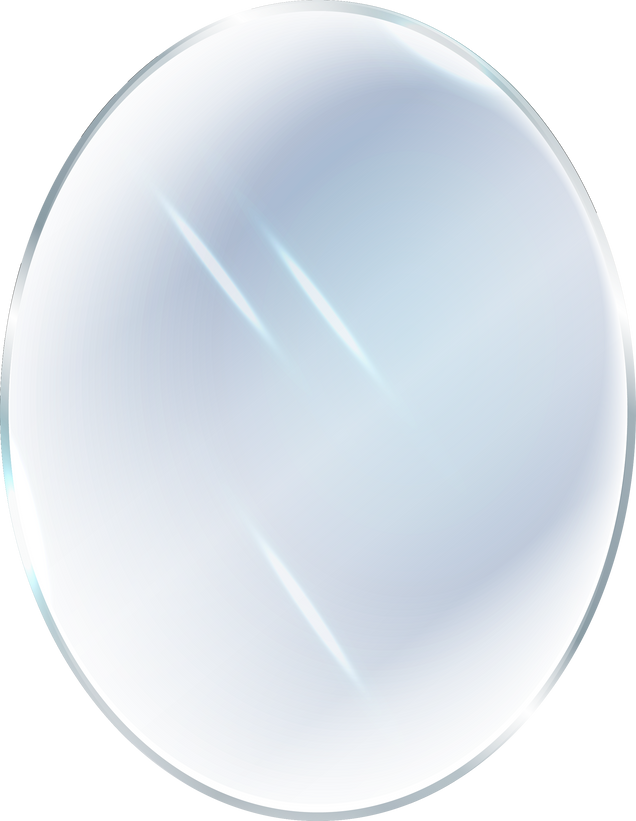 Mirror oval